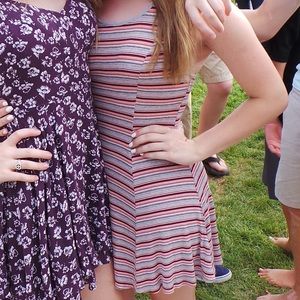 Urban Outfitters x BDG Ribbed Striped Minidress